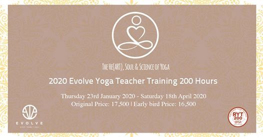 Evolve Yoga Teacher Training 2020